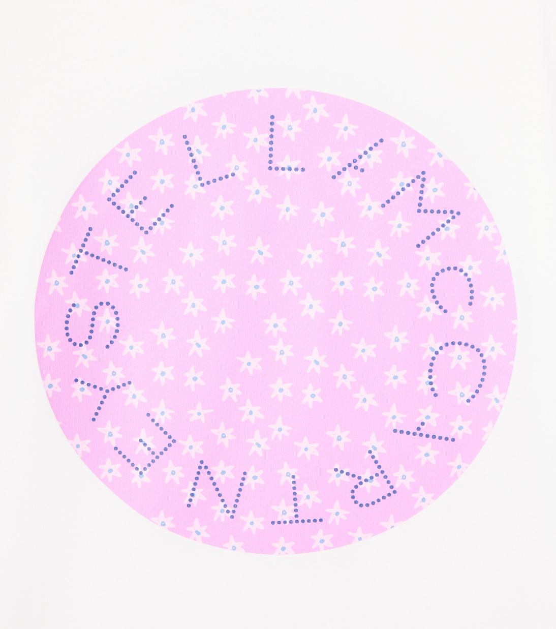 T-shirt in jersey di cotone con logo | Stella McCartney Kids