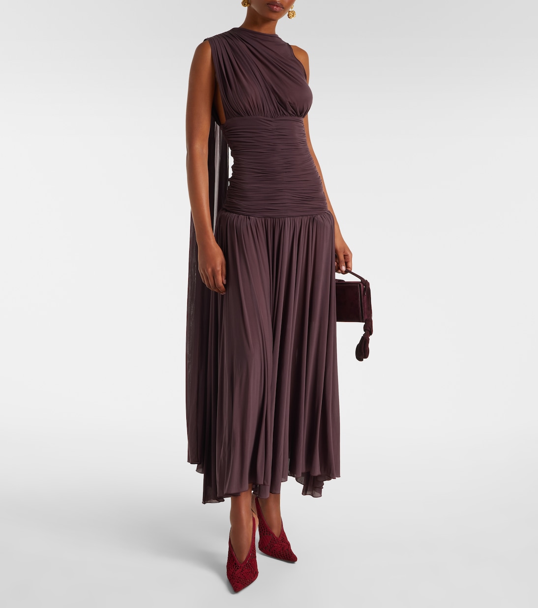 Robe midi transparente | Magda Butrym