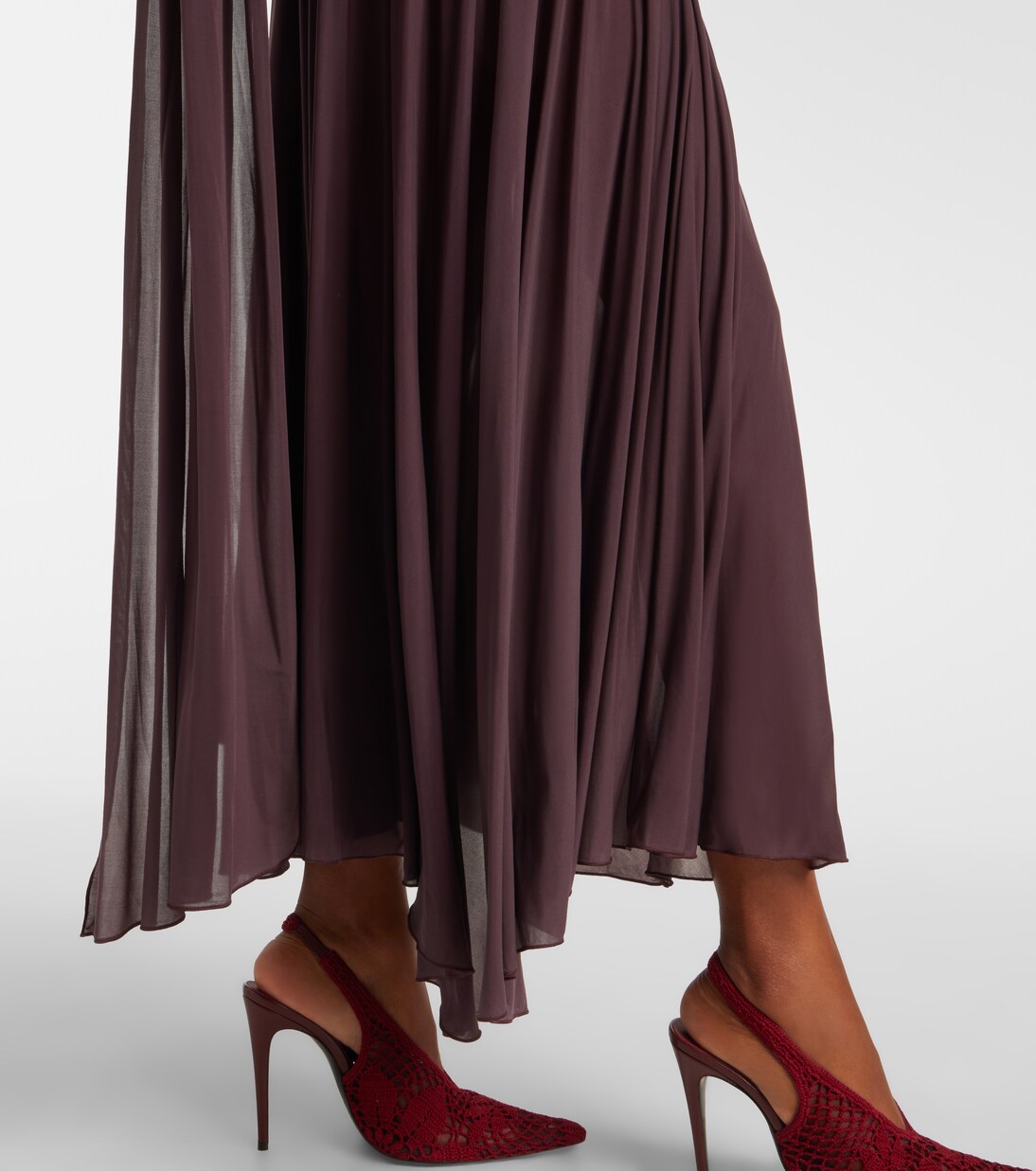 Robe midi transparente | Magda Butrym