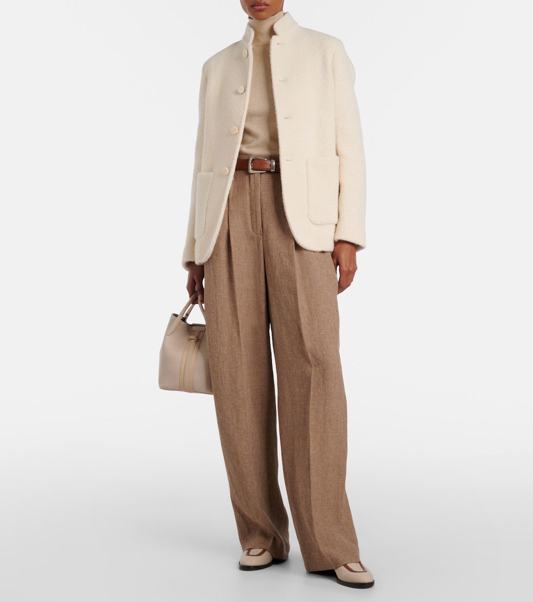 Bucket Bag Bale Small aus Leder | Loro Piana