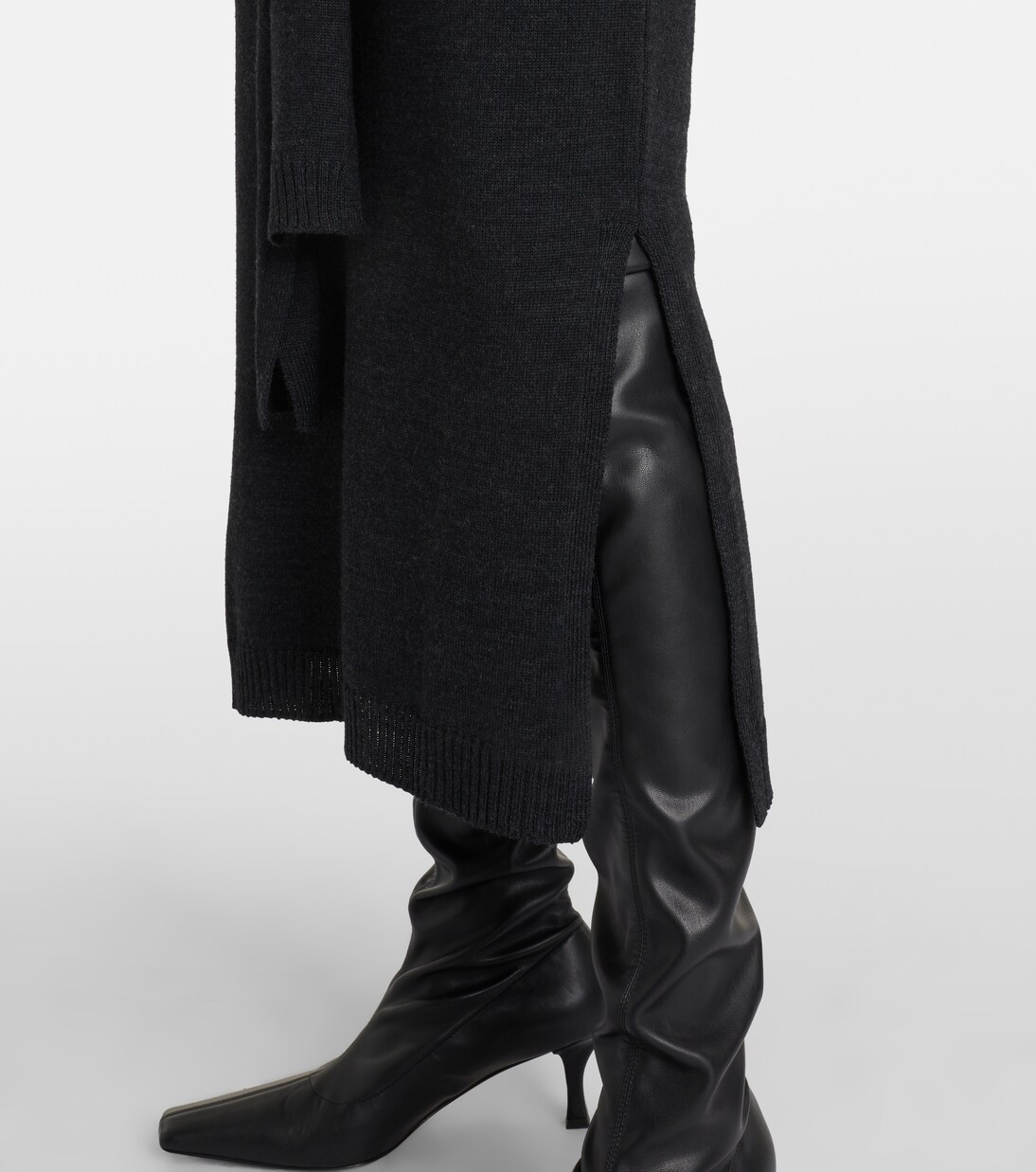 Gonna midi in misto lana | Lemaire