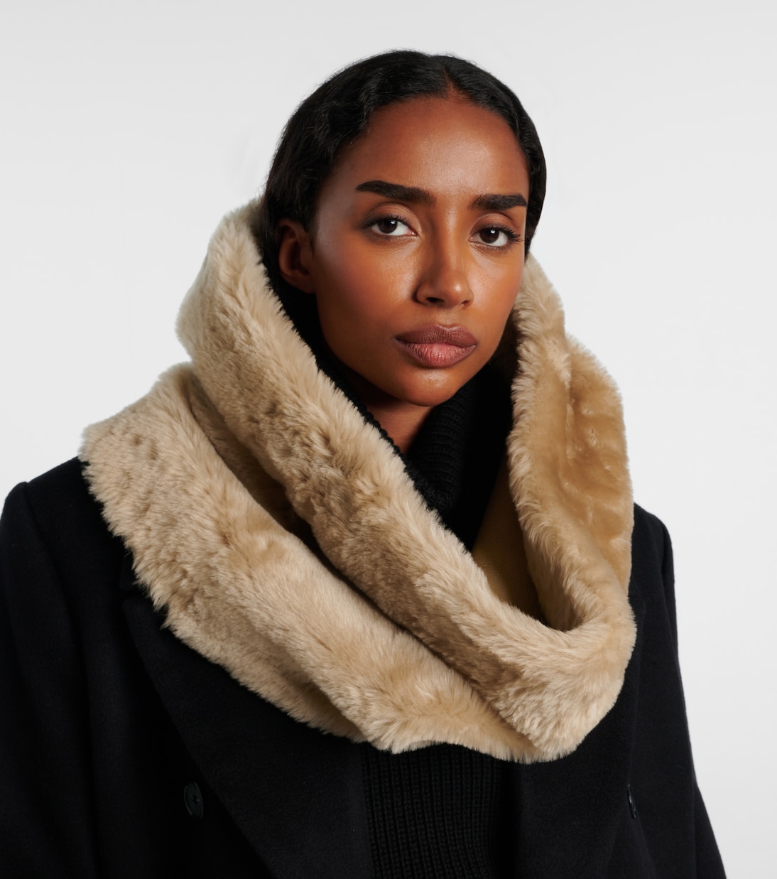 Shearling scarf | Toteme
