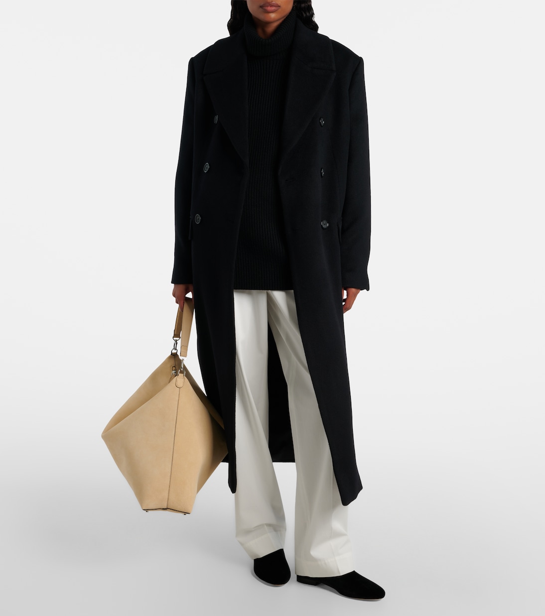 Double-breasted cashmere coat | Toteme