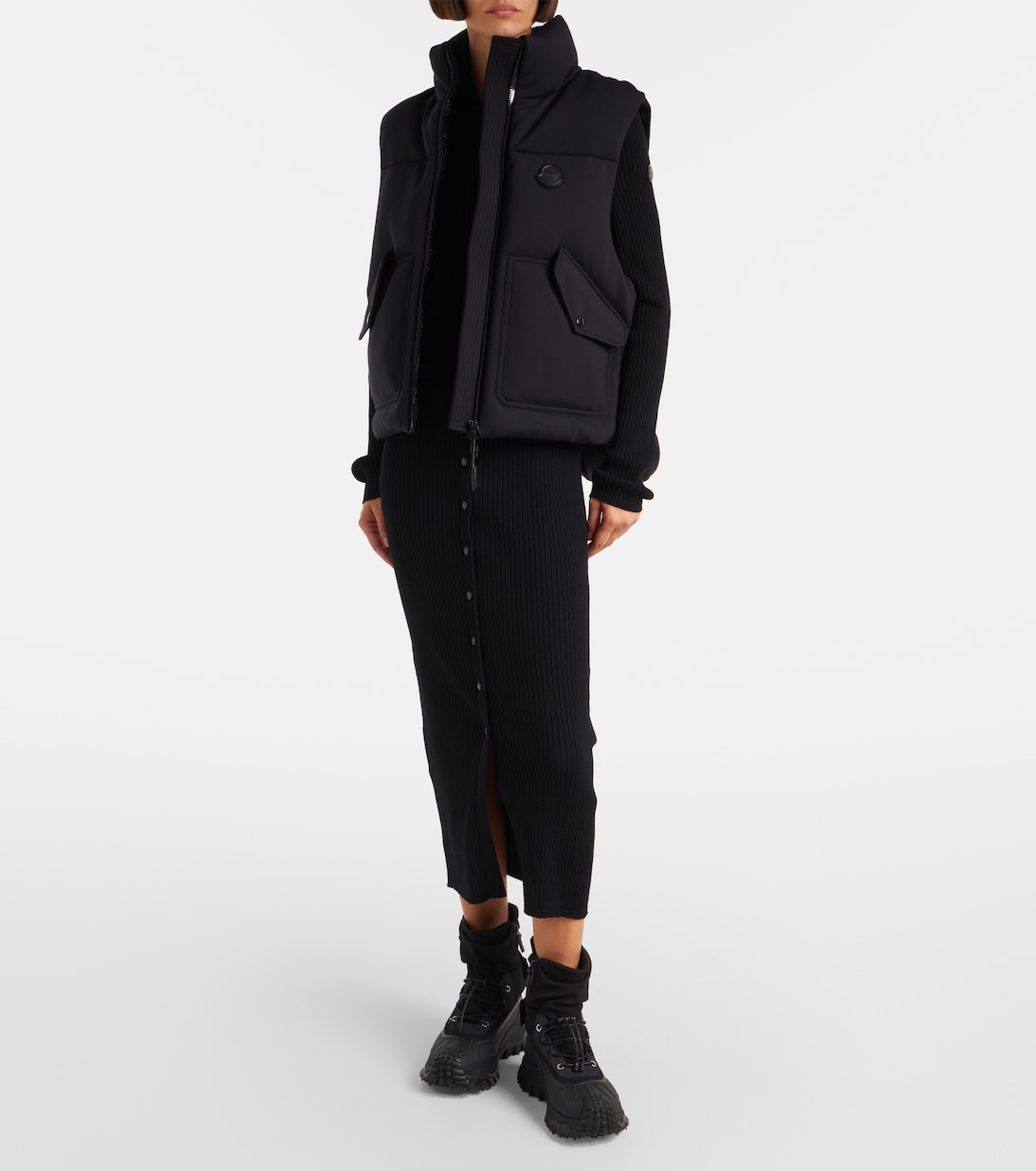 x EE72 by Edward Enninful Otis down vest | Moncler Genius