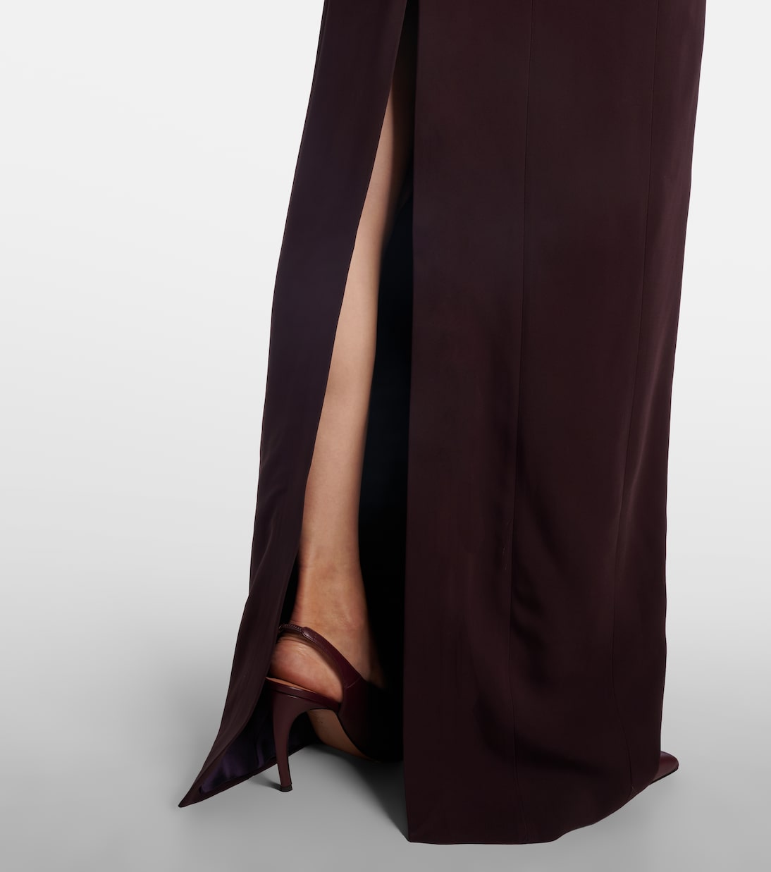 Embellished satin gown | The Attico