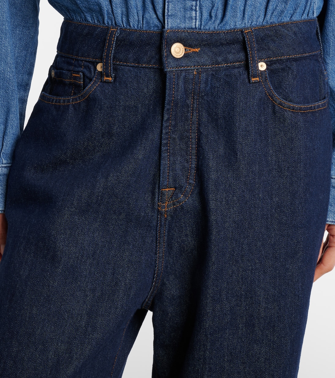 Denim jumpsuit | 7 For All Mankind