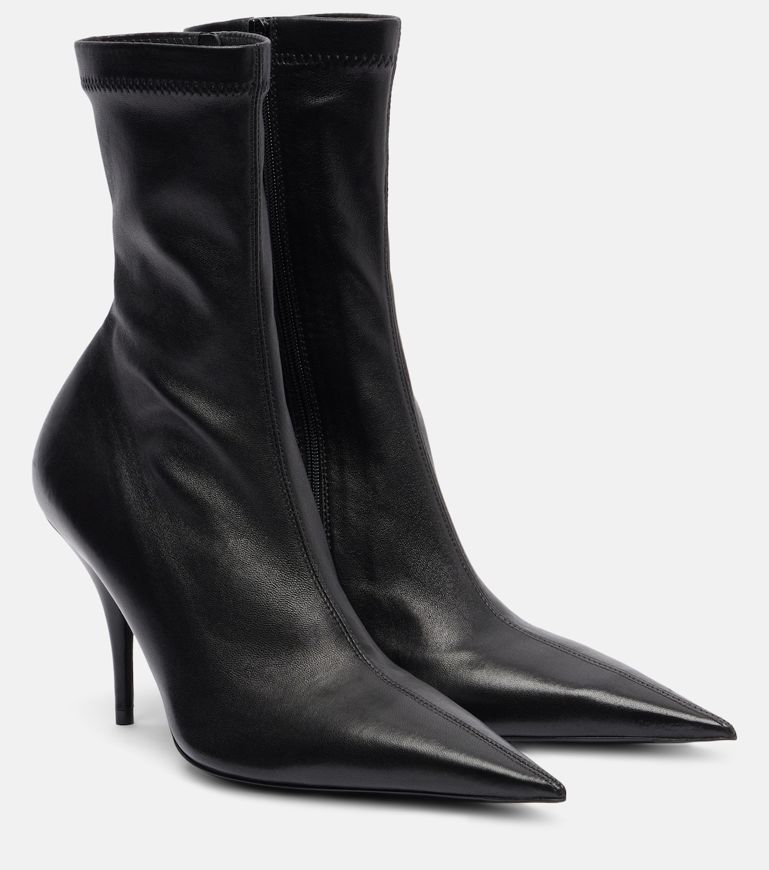 Avenue 90 leather ankle boots | Balenciaga