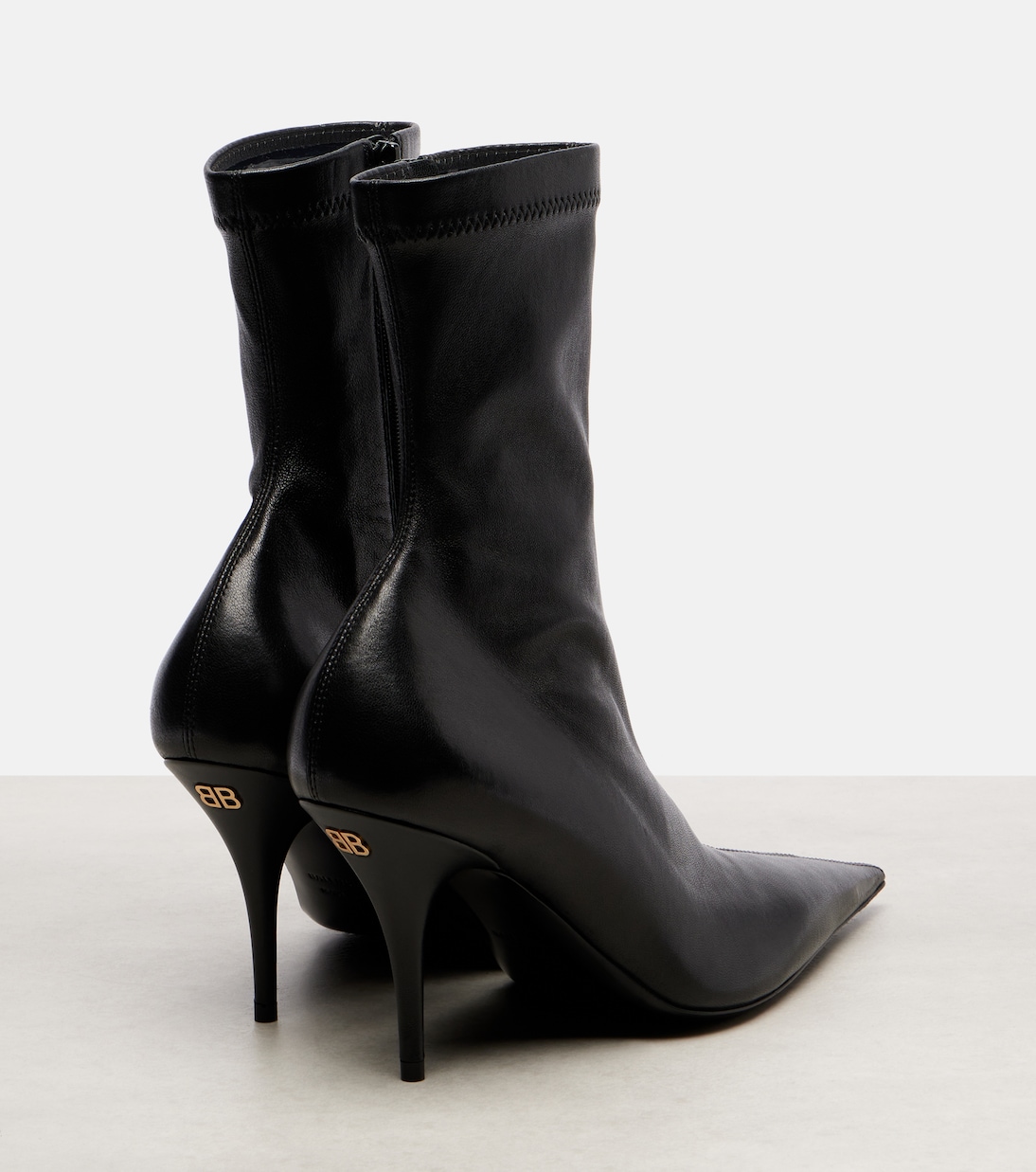 Avenue 90 leather ankle boots | Balenciaga