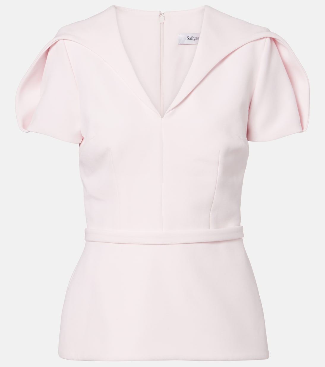 Top Leighton de crepé | Safiyaa