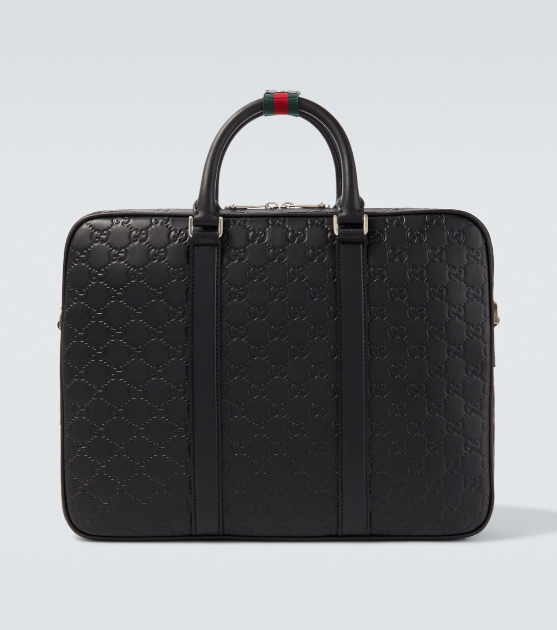Porte-documents GG Emblem en cuir | Gucci