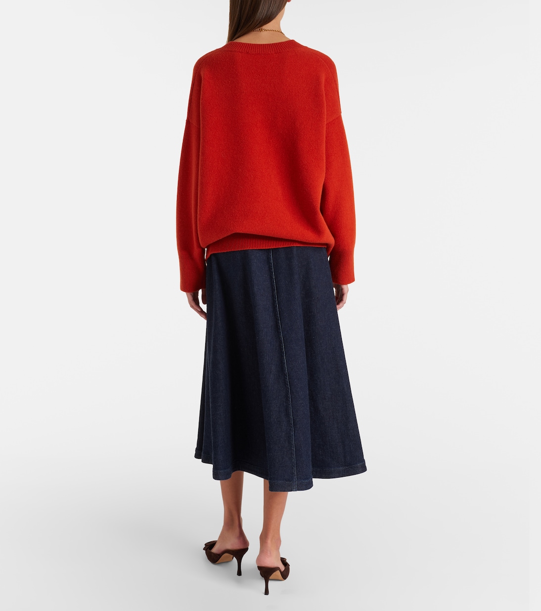 Varda denim midi skirt | Altuzarra