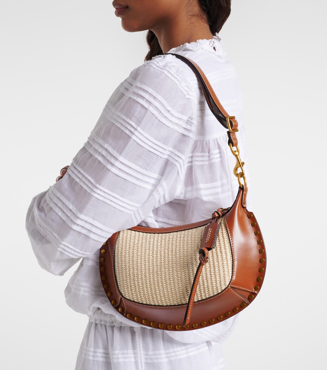 Oskan leather shoulder bag | Isabel Marant