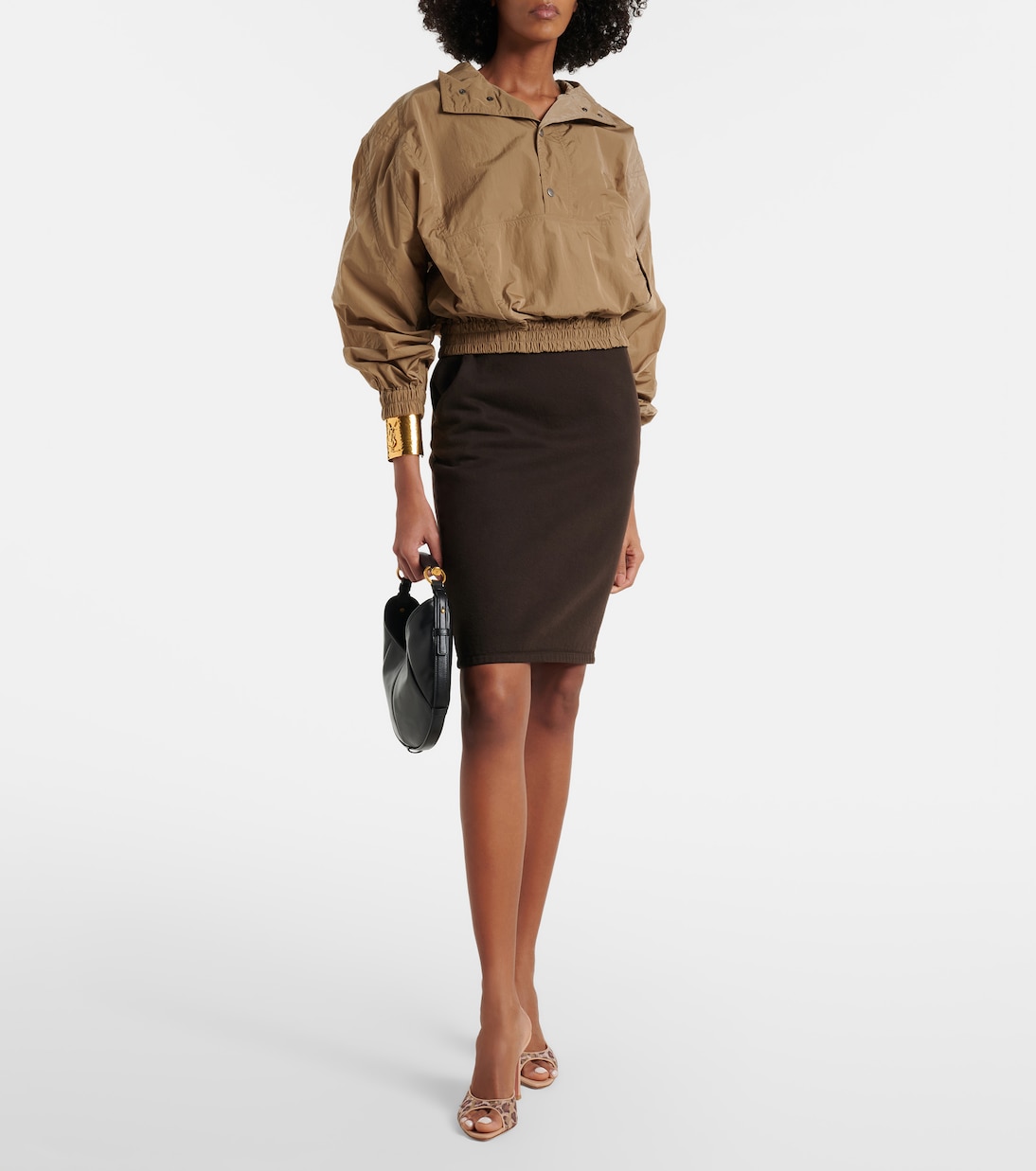 Pantoletten Alexa aus Spitze | Amina Muaddi