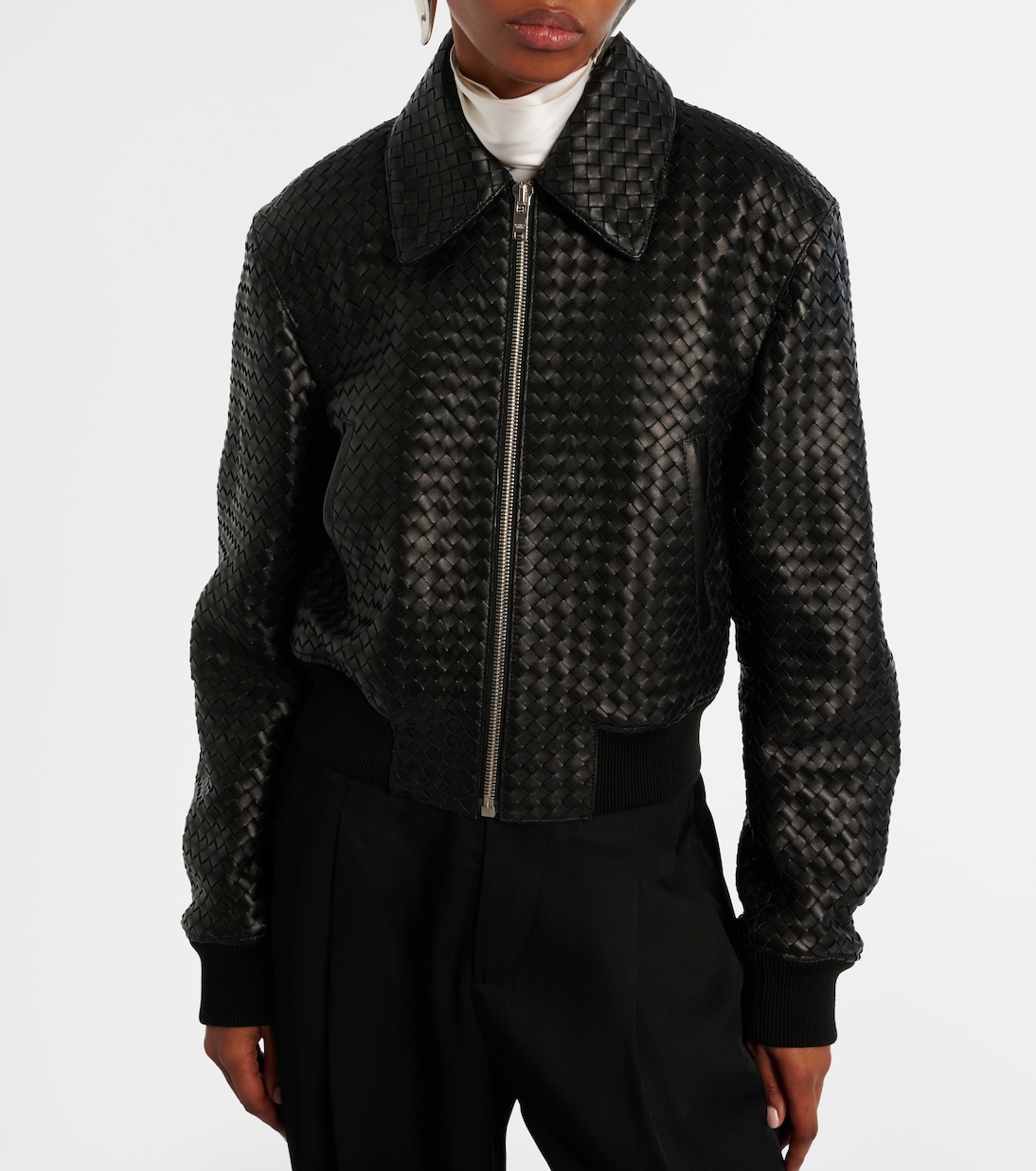 Intrecciato leather jacket | Bottega Veneta