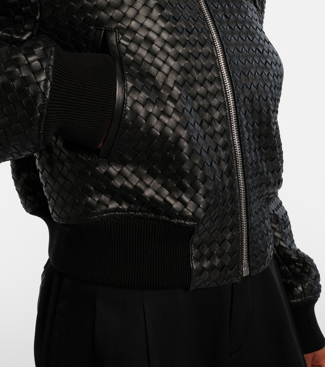 Intrecciato leather jacket | Bottega Veneta