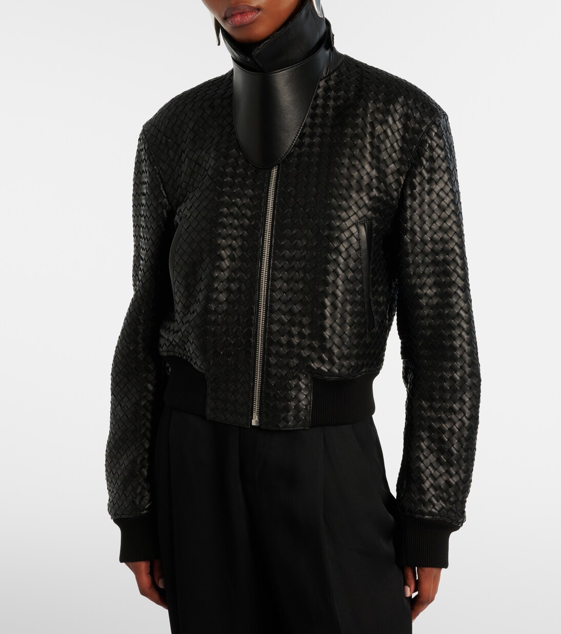Intrecciato leather jacket | Bottega Veneta