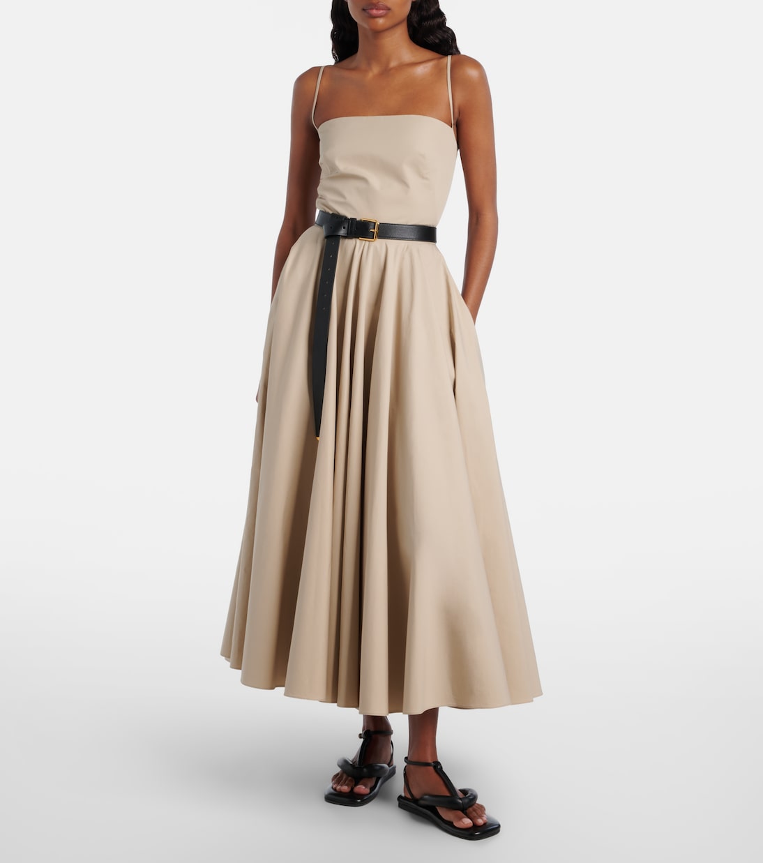 Boudoir leather thong sandals | Givenchy