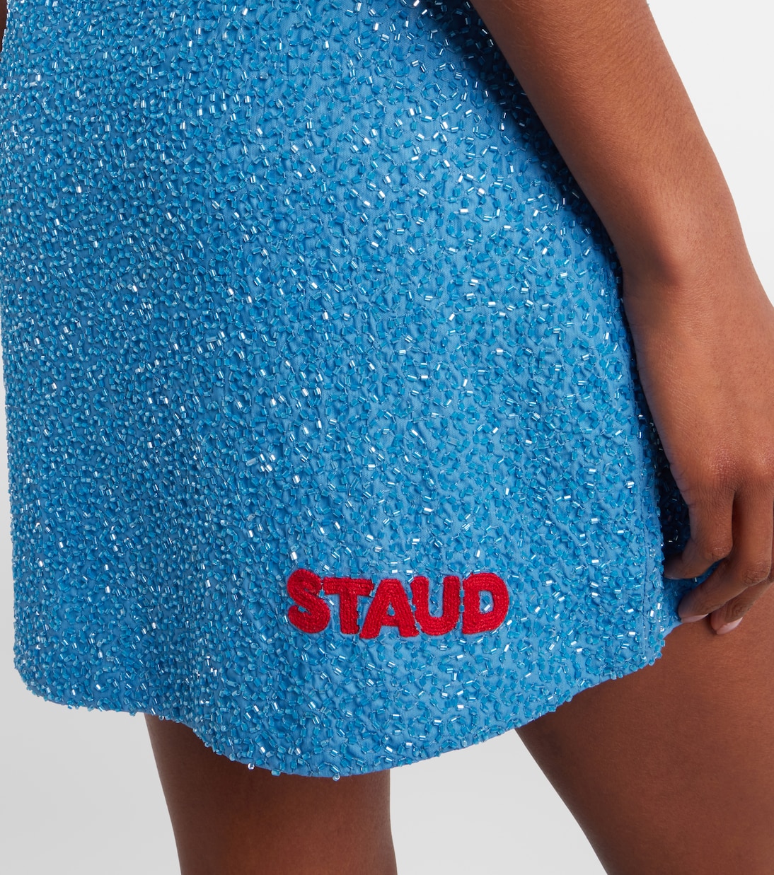 Vestido corto Le Sable con abalorios | Staud