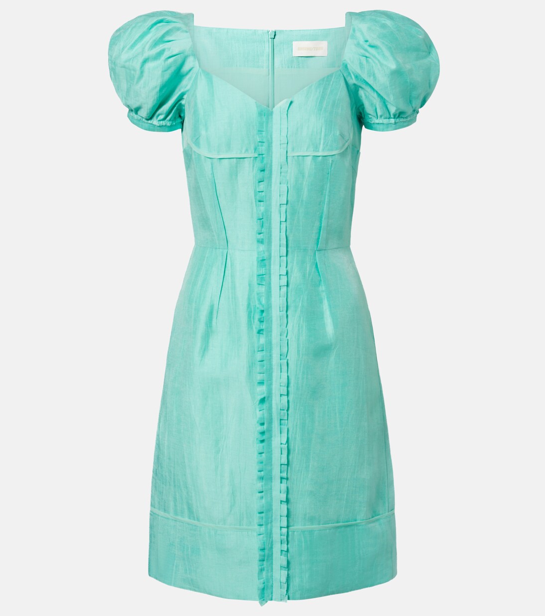 Linen-blend midi dress | Shushu/Tong