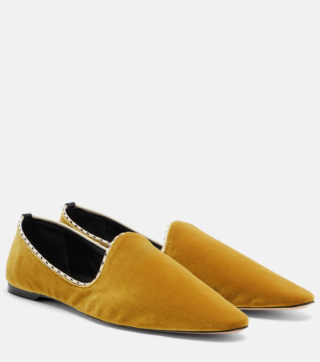 Velvet slip-on shoes | Toteme