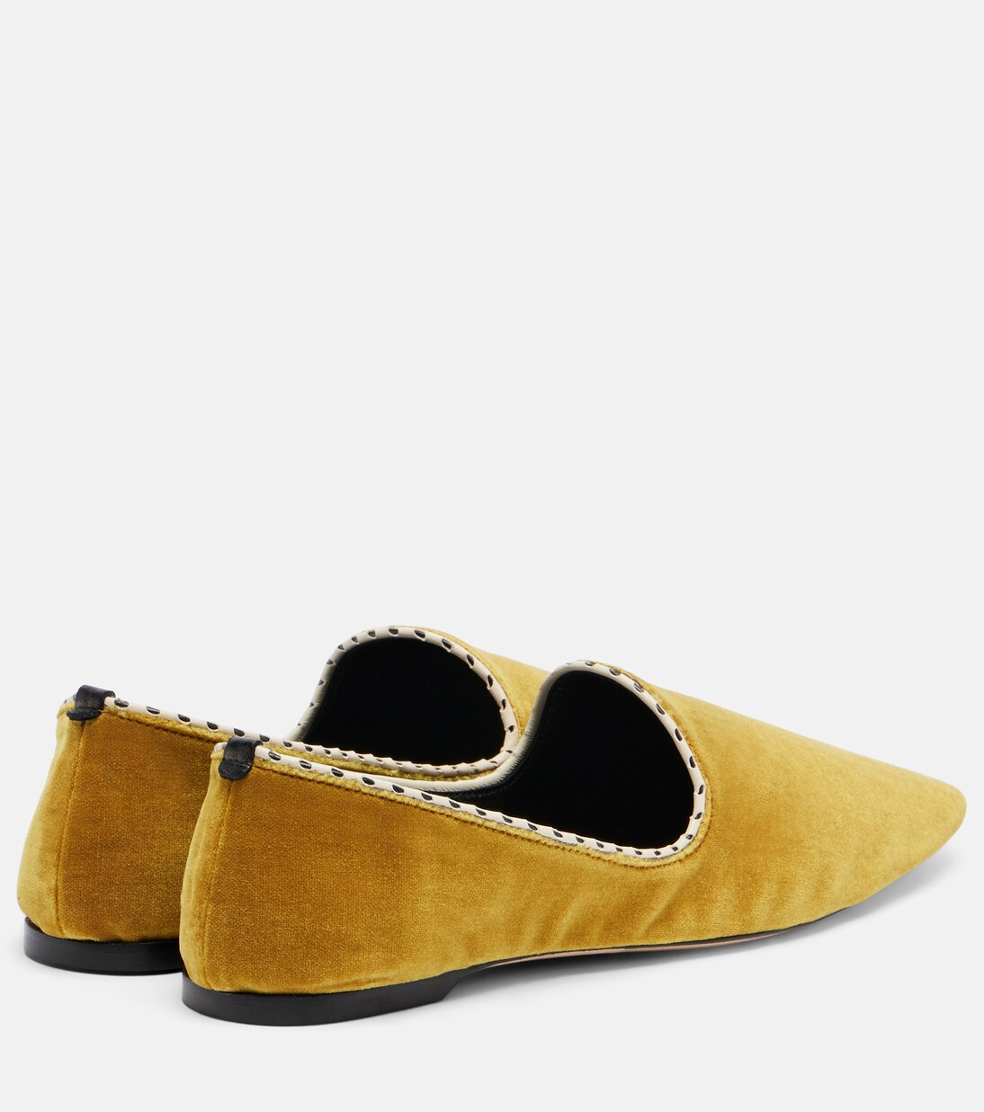 Velvet slip-on shoes | Toteme