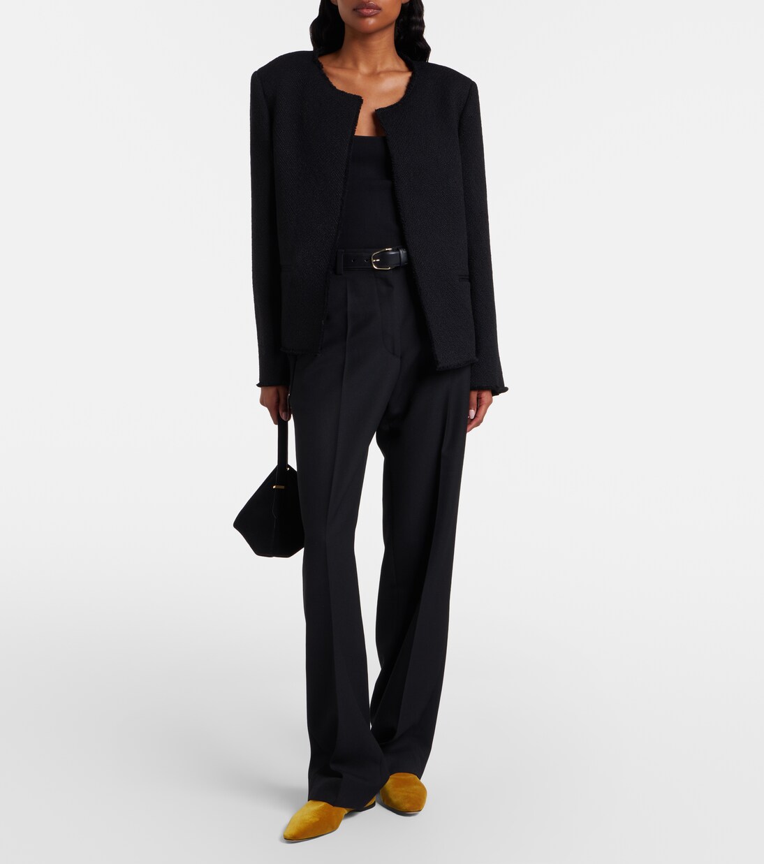 Velvet slip-on shoes | Toteme