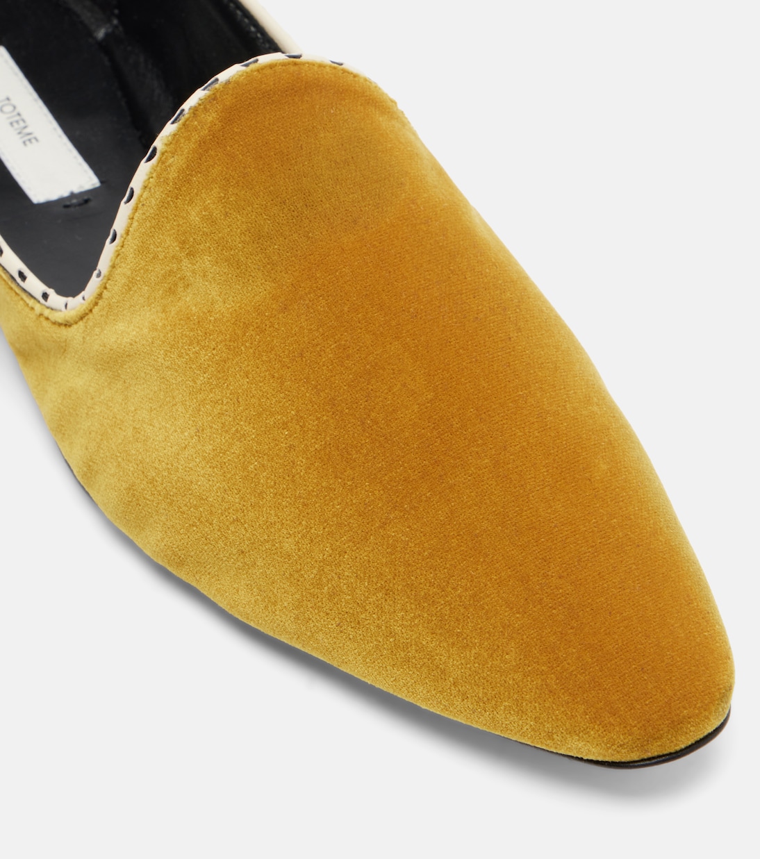 Velvet slip-on shoes | Toteme