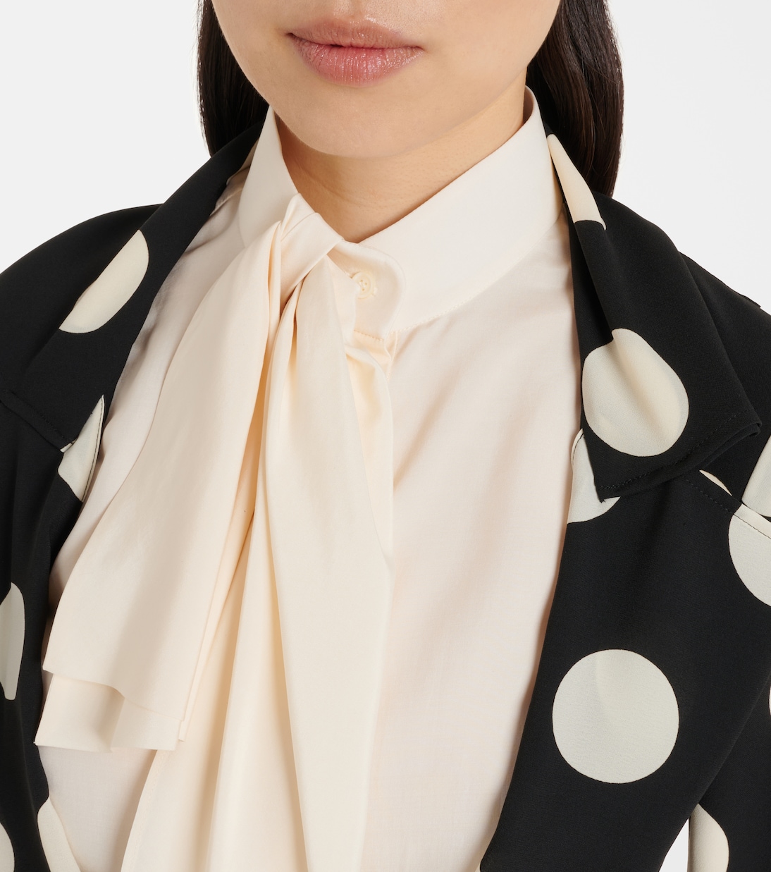 Blazer aus Georgette | Junya Watanabe