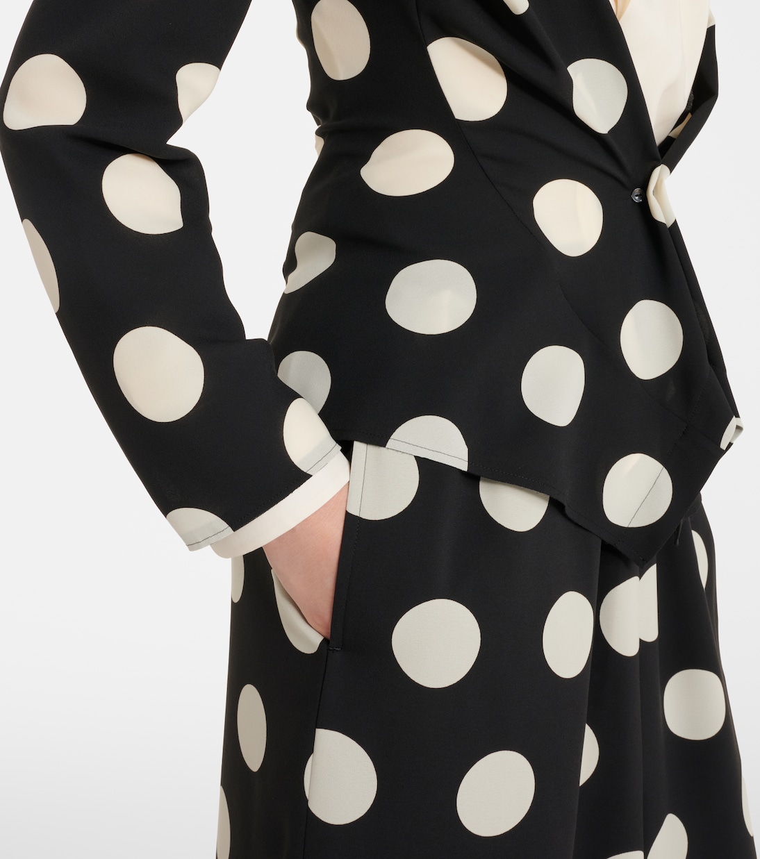 Blazer aus Georgette | Junya Watanabe