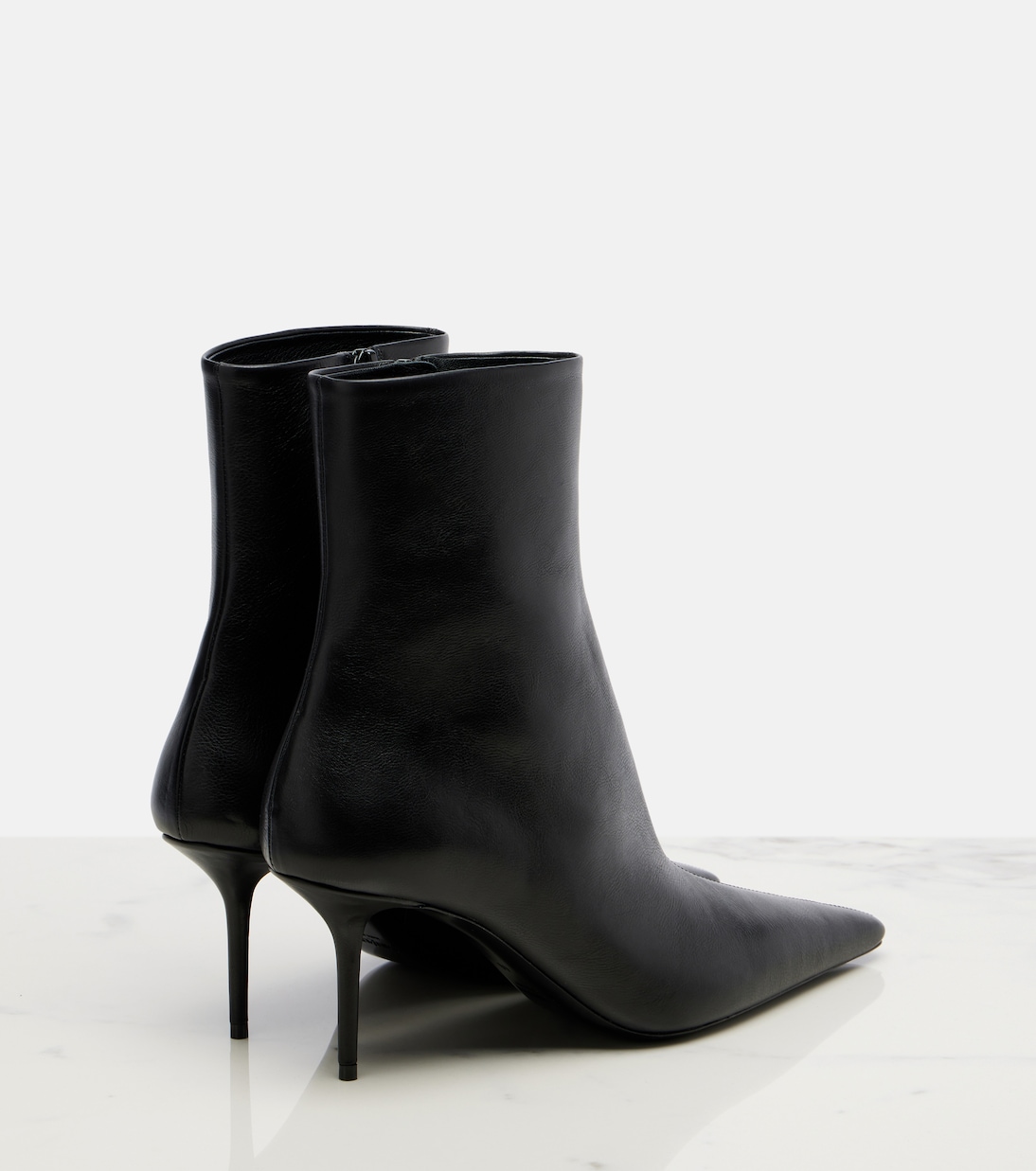 Ashley leather ankle boots | Saint Laurent