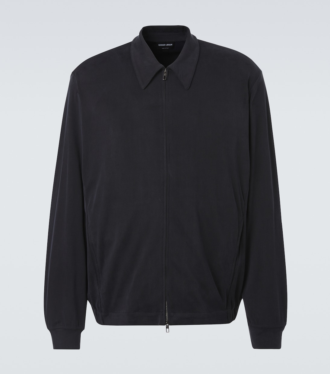 Zip-up blouson jacket | Giorgio Armani