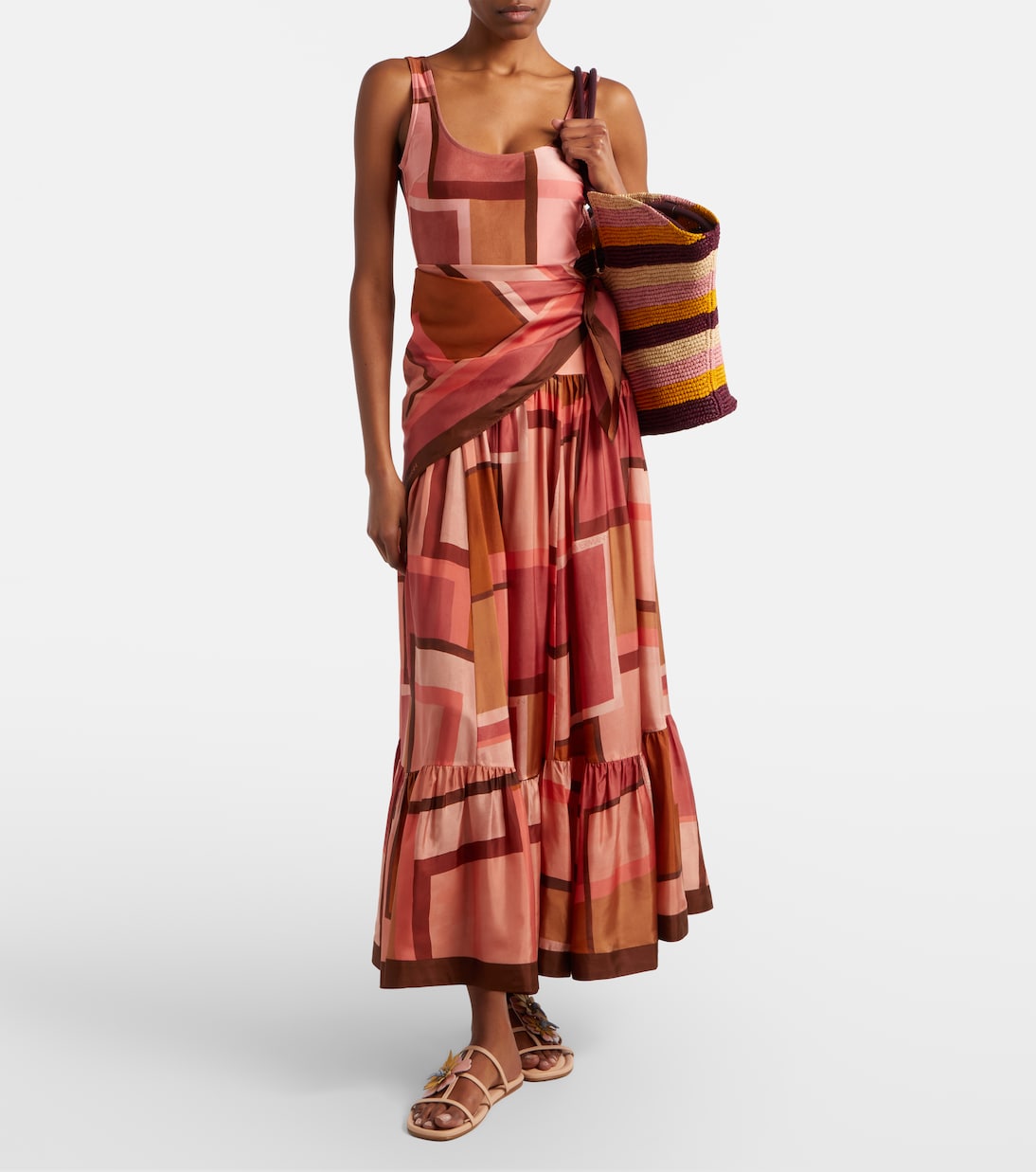 Tote bag Goldentime Medium aus Raffiabast | Zimmermann