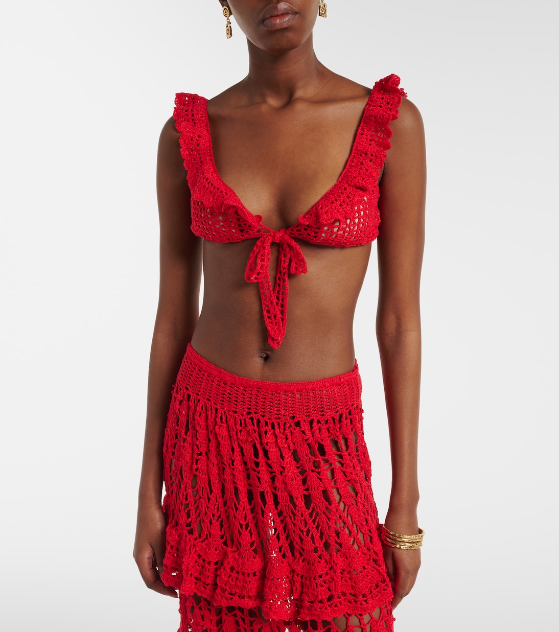 Crochet cotton bra top | Anna Kosturova