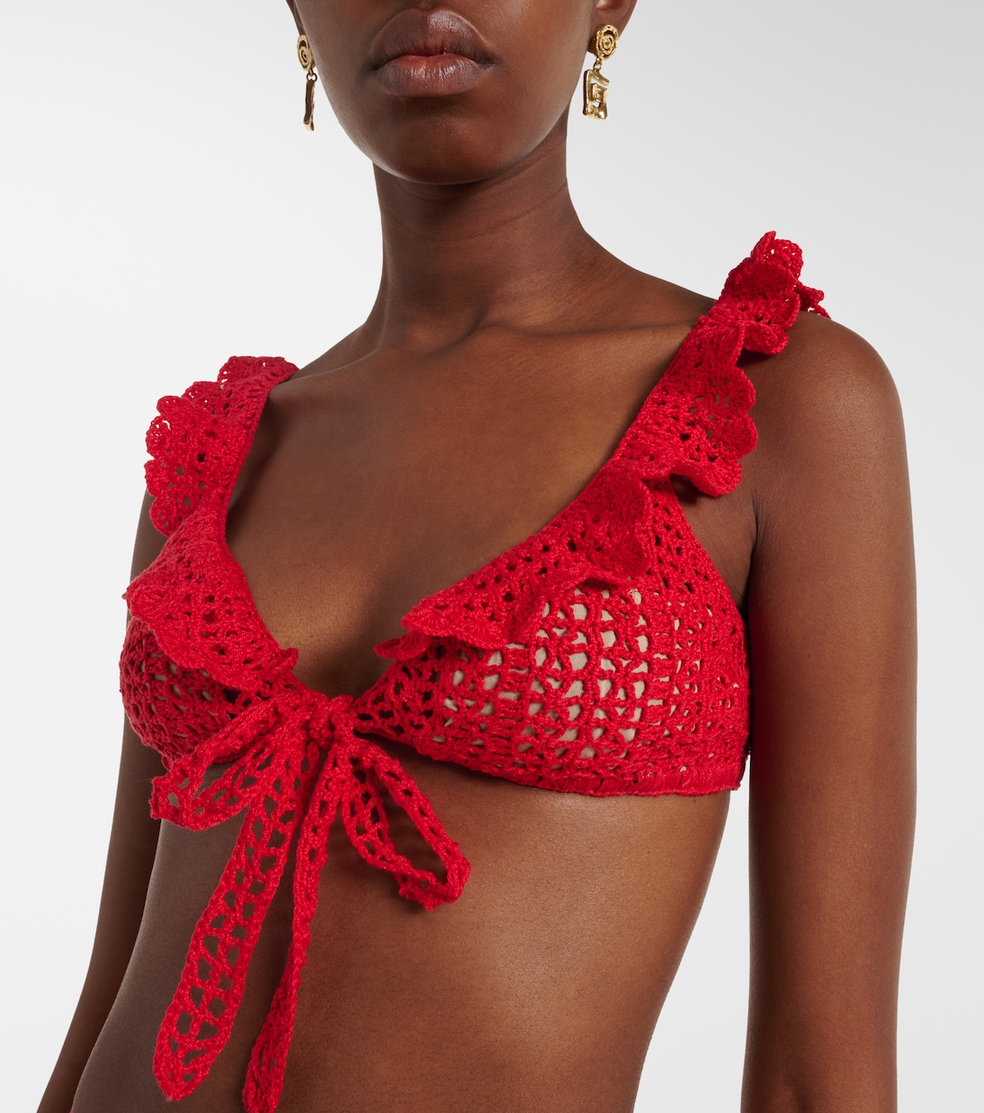 Crochet cotton bra top | Anna Kosturova