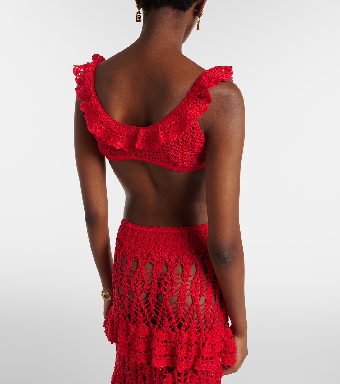 Crochet cotton bra top | Anna Kosturova