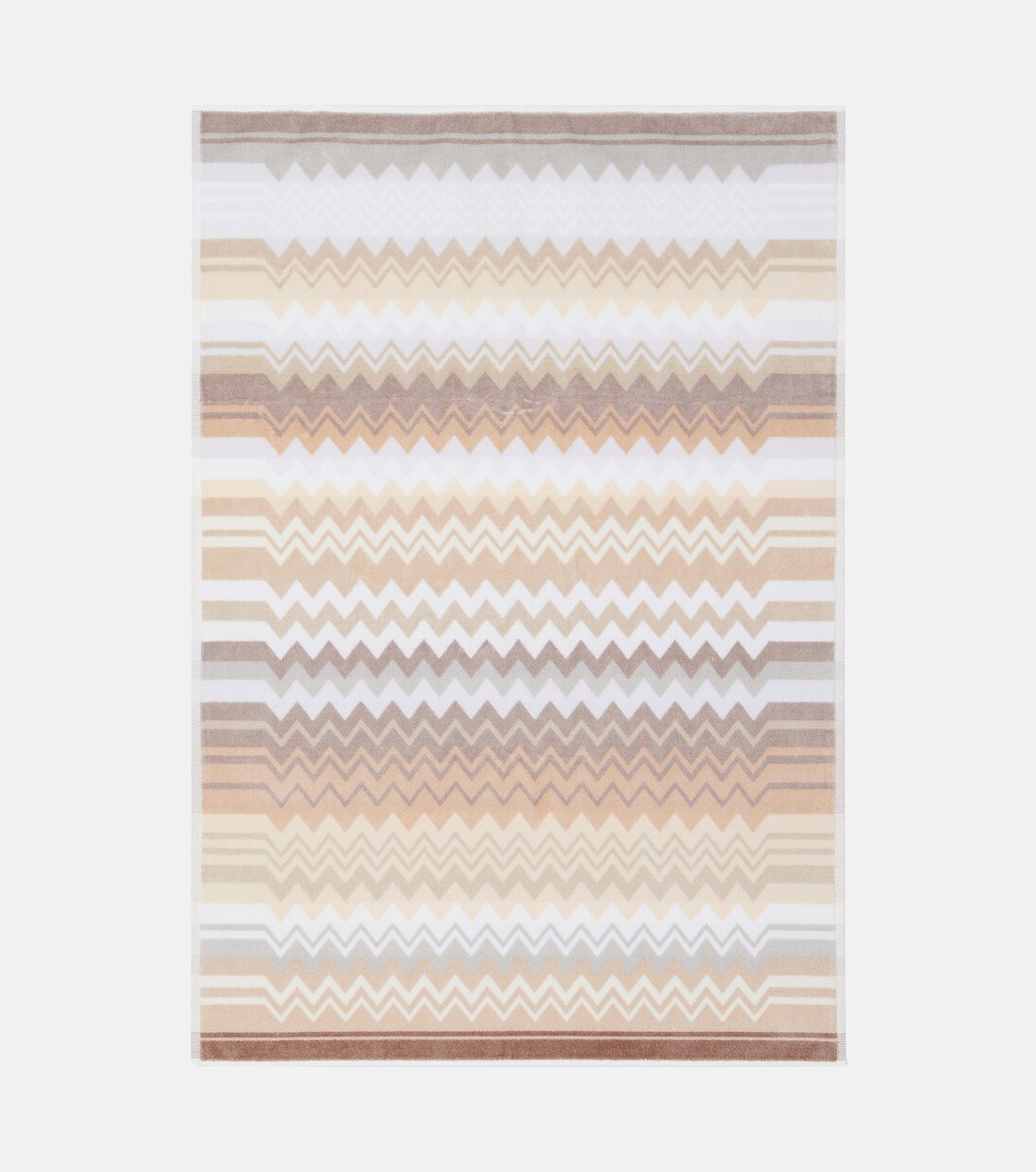 Giacomo Zigzag cotton terry bath mat | Missoni
