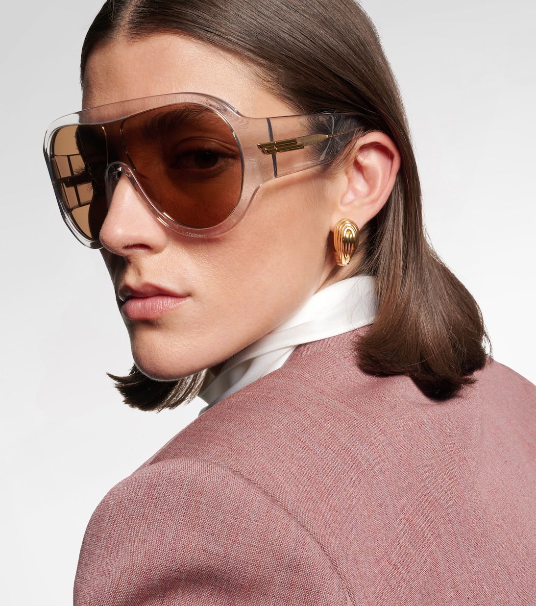Mask shield sunglasses | Bottega Veneta