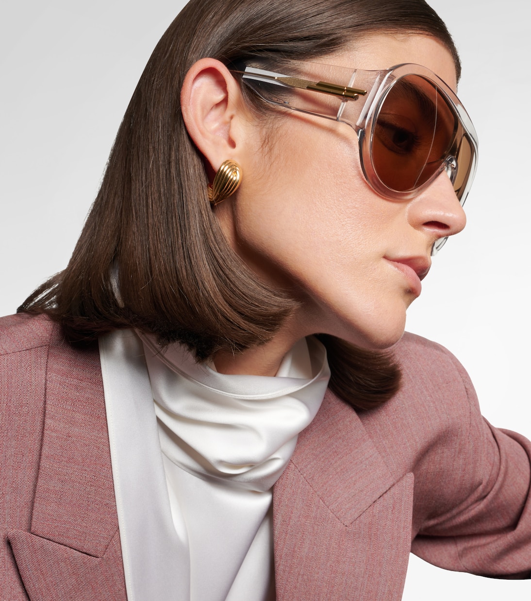 Mask shield sunglasses | Bottega Veneta