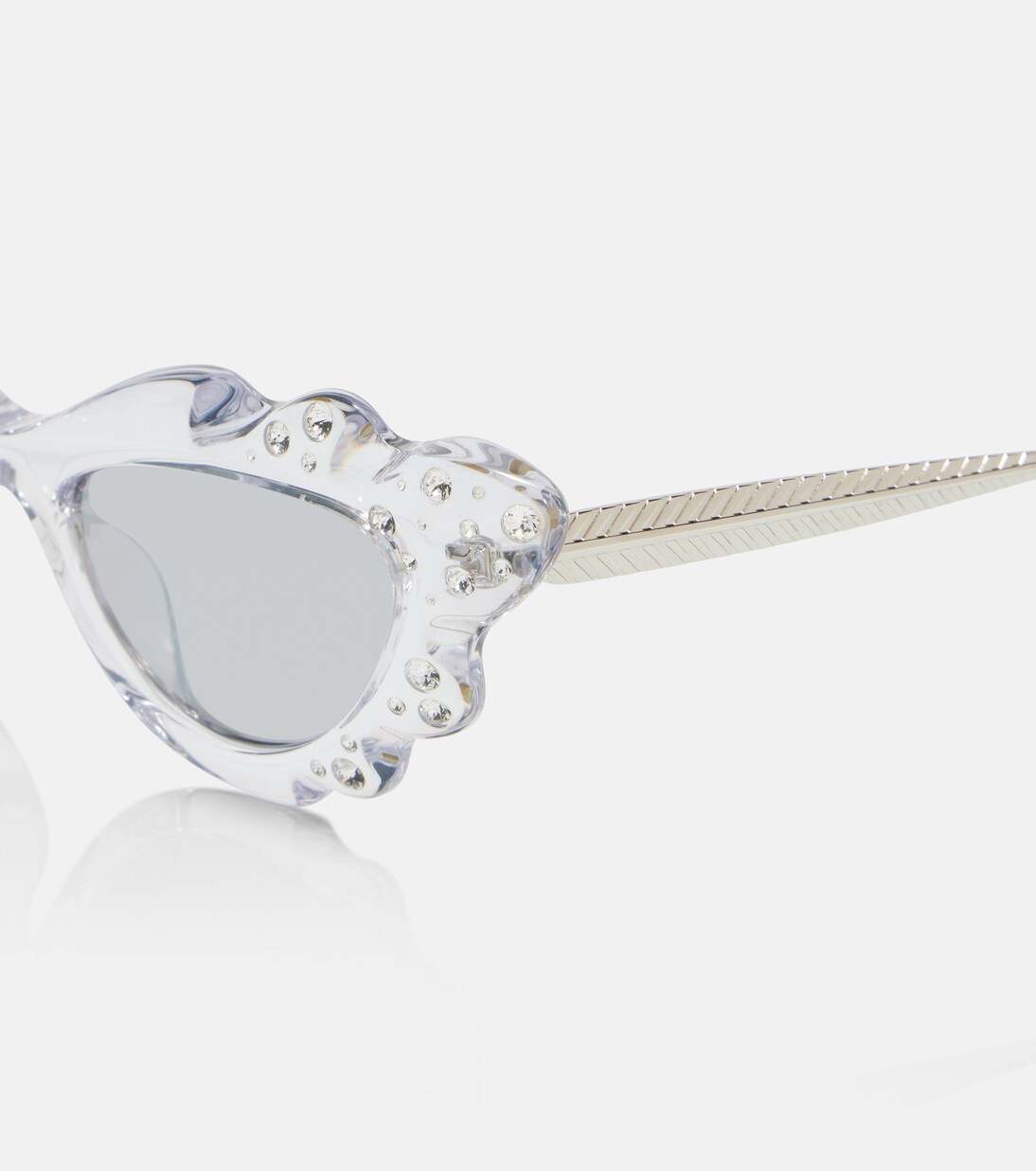 Palm Babe embellished cat-eye sunglasses | Aquazzura