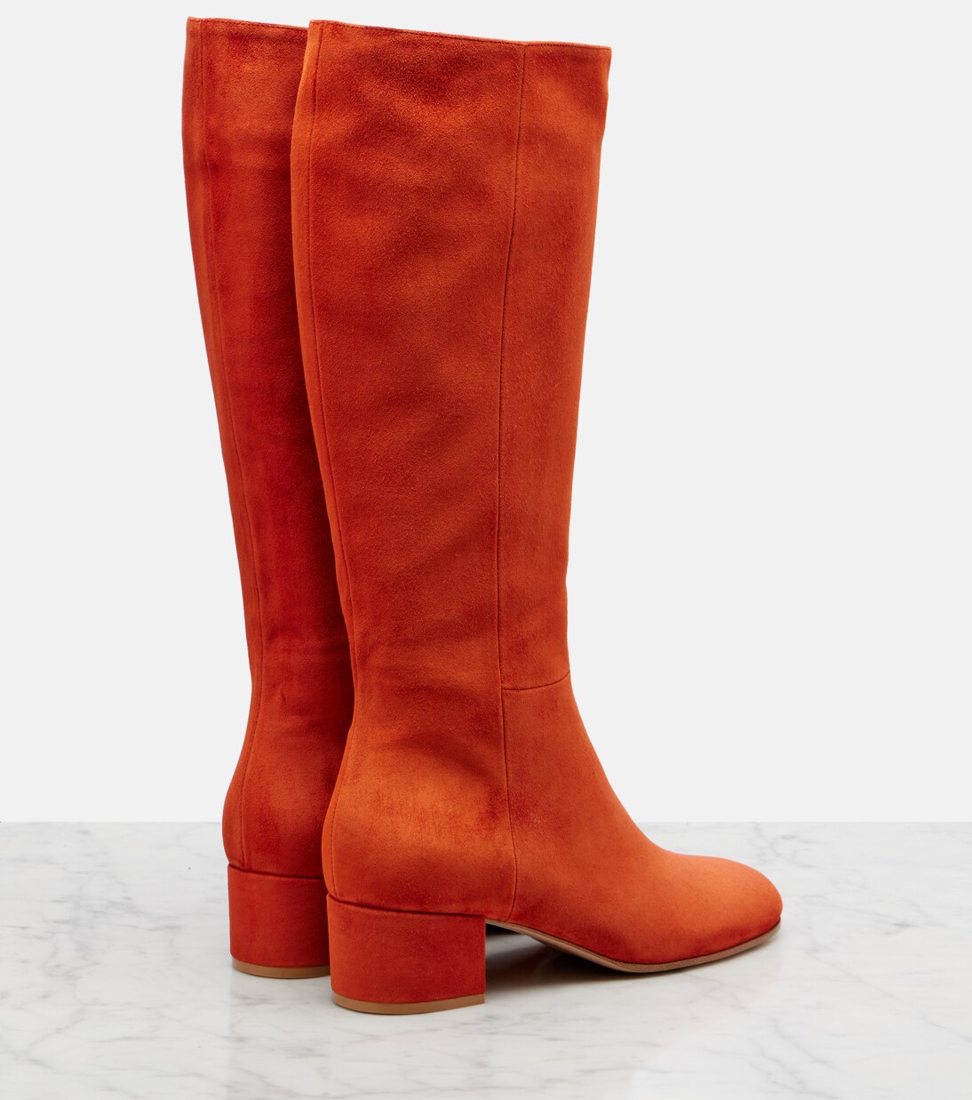 Joelle suede knee-high boots | Gianvito Rossi