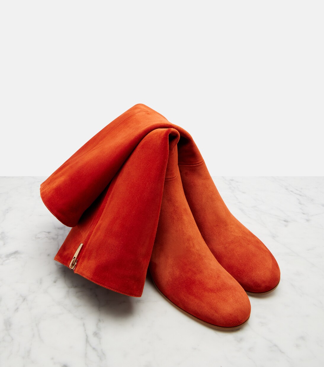 Joelle suede knee-high boots | Gianvito Rossi
