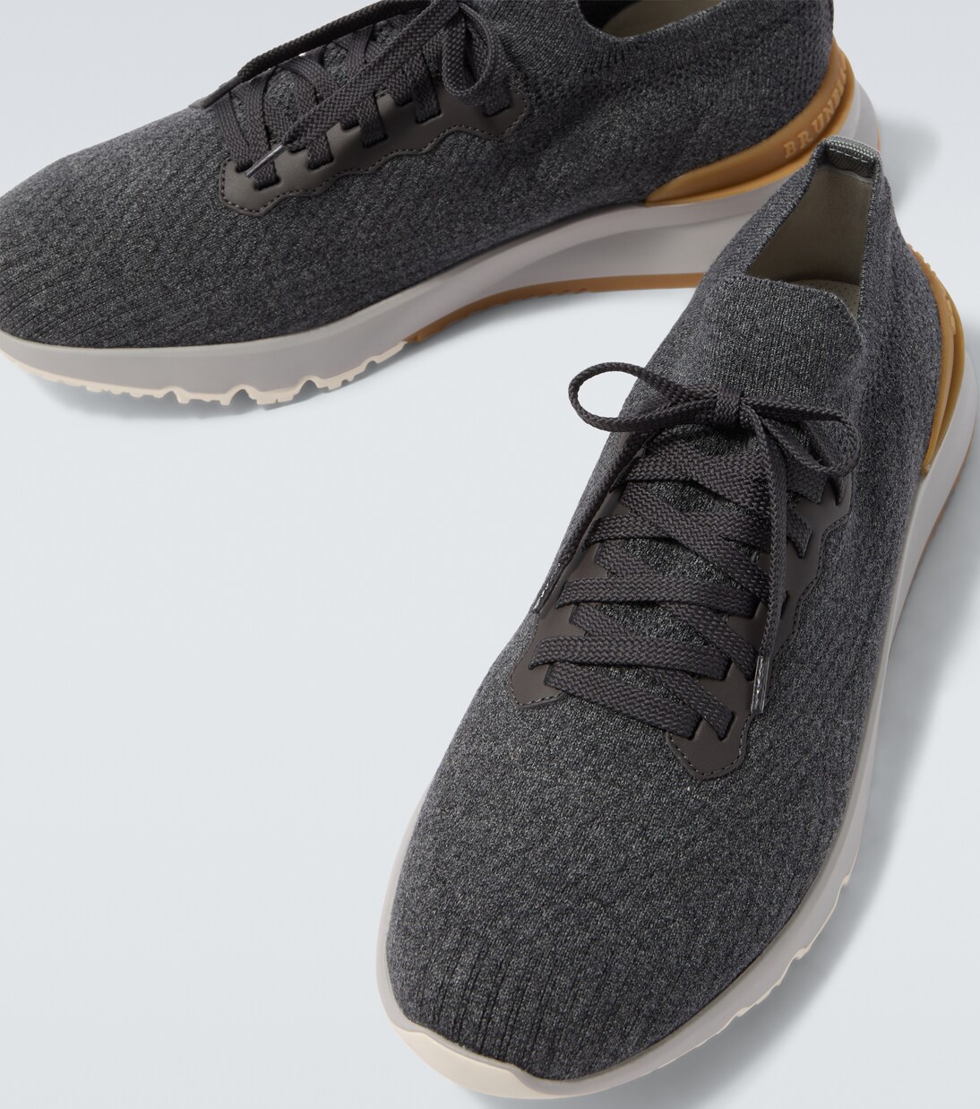 Zapatillas con piel | Brunello Cucinelli