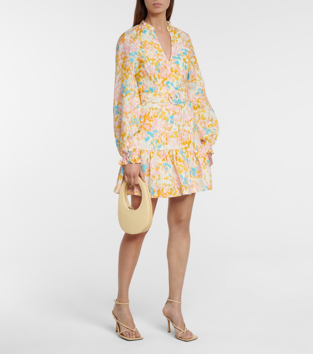 Bedrucktes Minikleid Ottoman | Rebecca Vallance