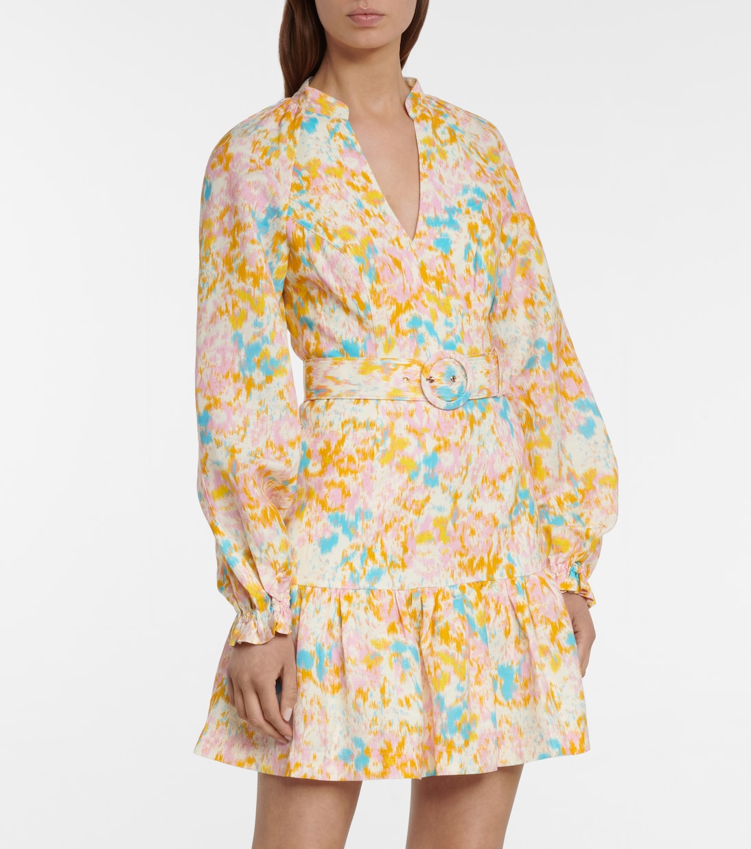 Bedrucktes Minikleid Ottoman | Rebecca Vallance