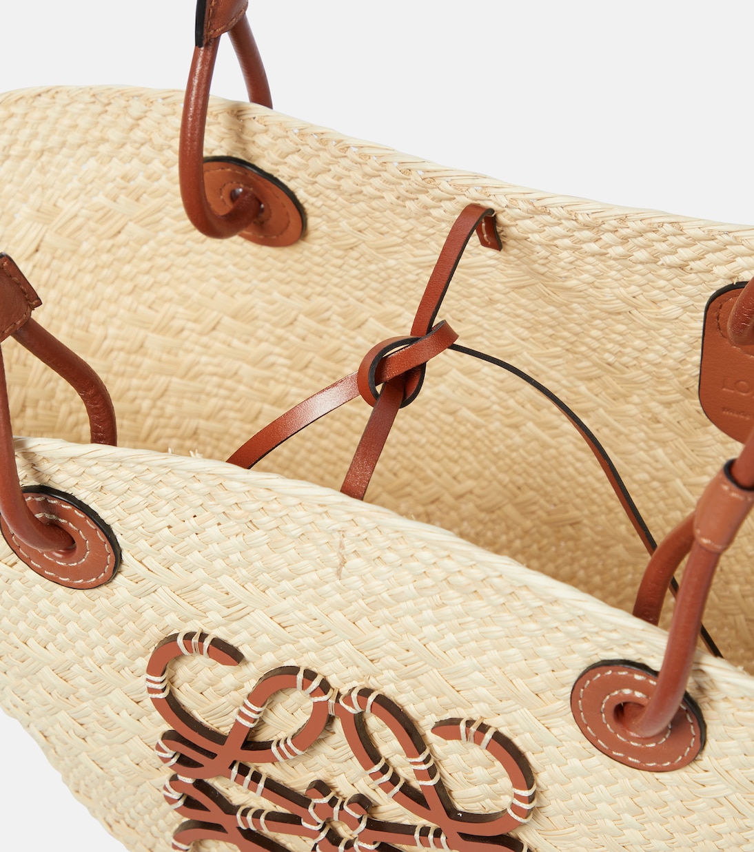 Paula's Ibiza Anagram Small basket bag | Loewe