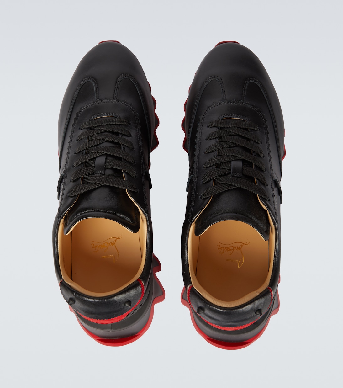 Loubishark leather sneakers | Christian Louboutin