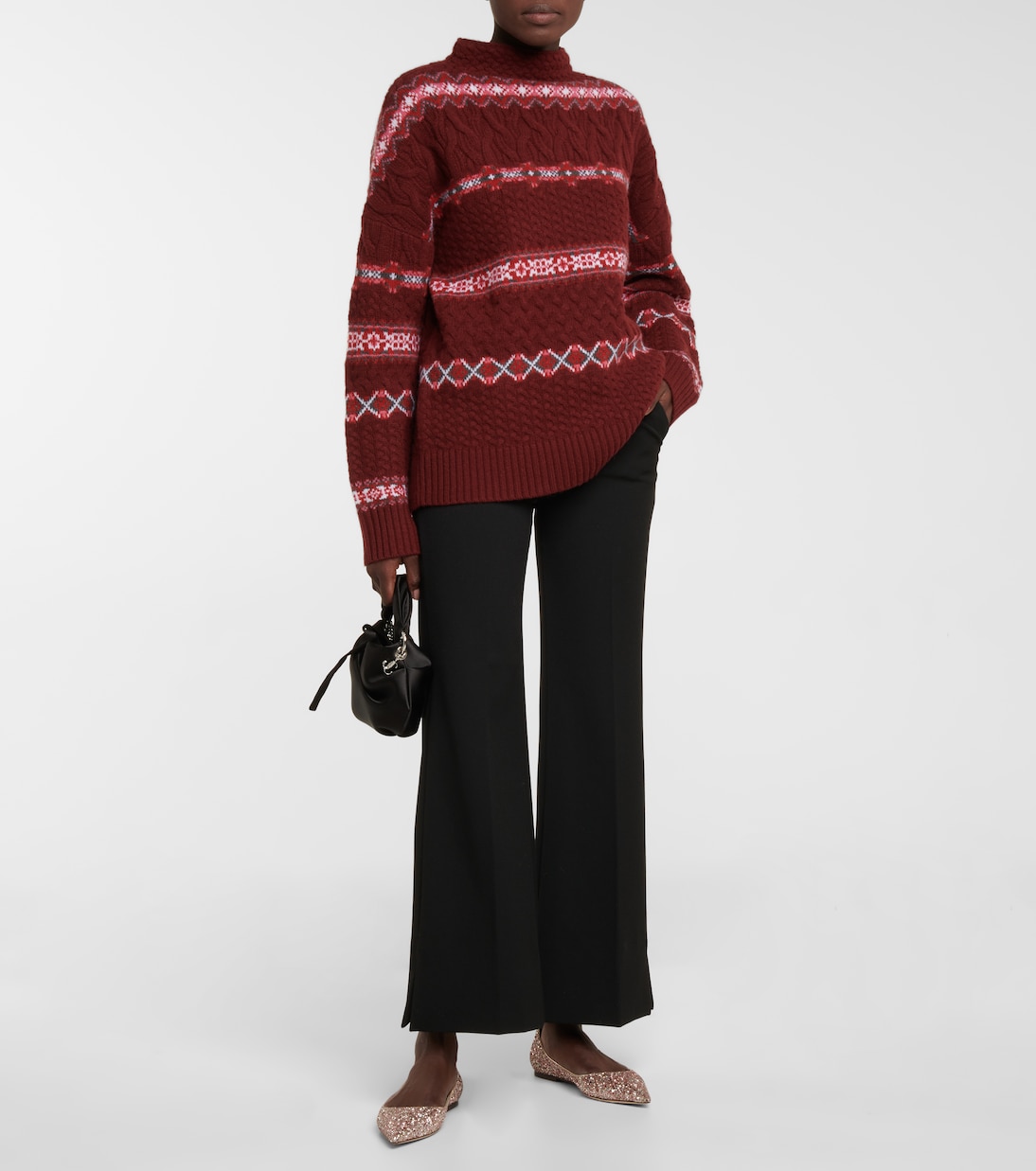 Love glitter ballet flats | Jimmy Choo