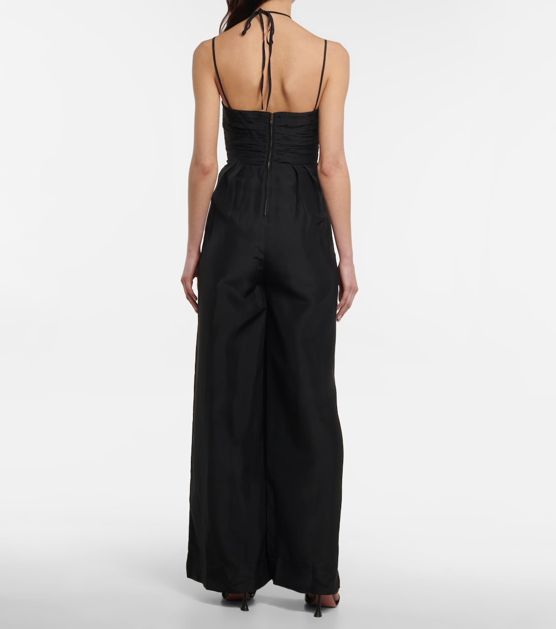 Khalida silk halterneck  jumpsuit | Ulla Johnson