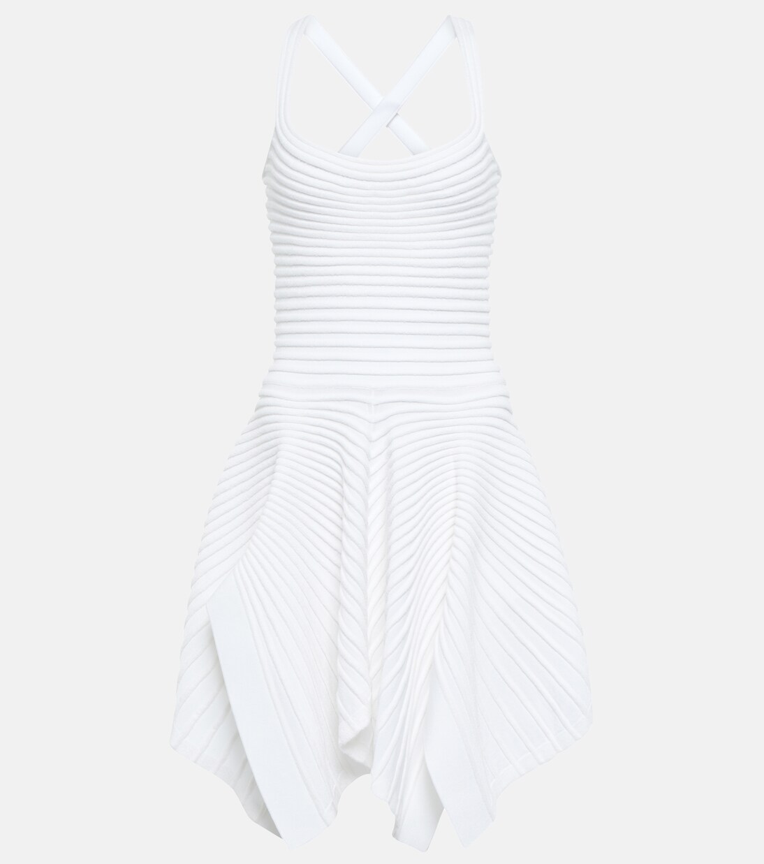 Minikleid aus Rippstrick | Alaïa