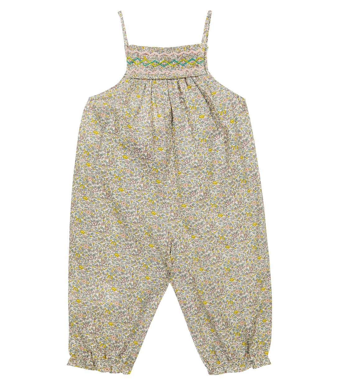 Baby Lilisy floral cotton jumpsuit | Bonpoint